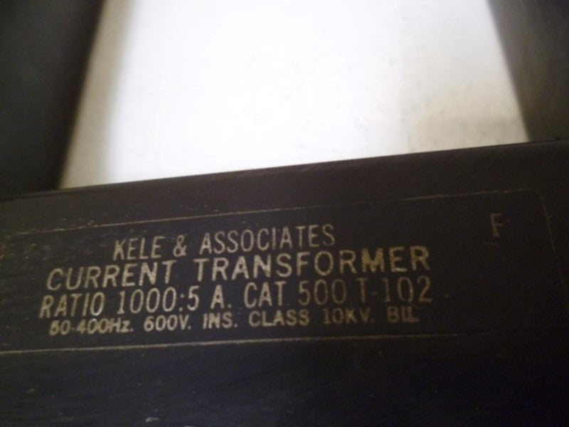 KELE & ASSOCIATES 500 T-102 CURRENT TRANSFORMER  NSNP