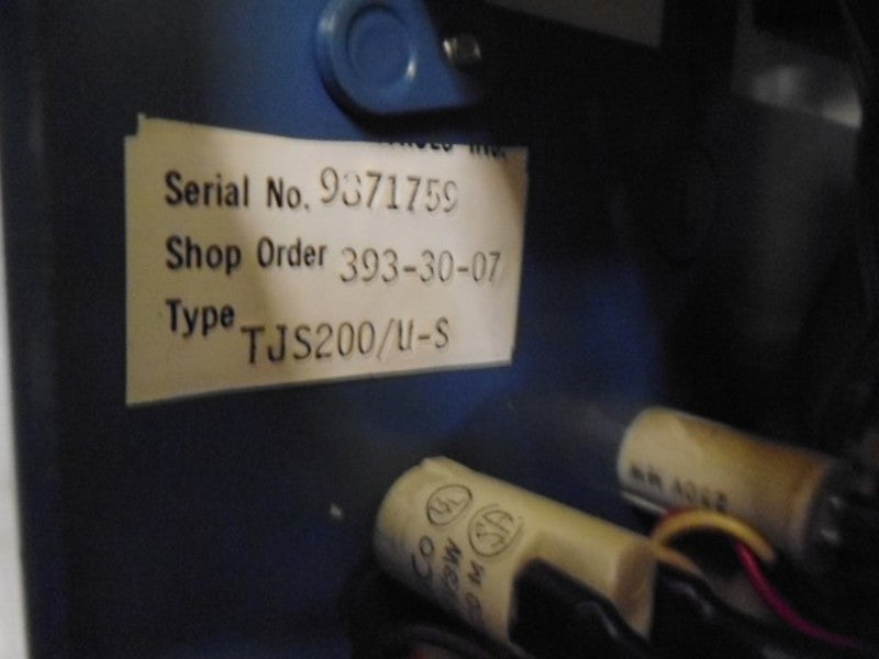 TJ SNOW TJS200/U-S 393-30-07 (AS PICTURED)  UNMP