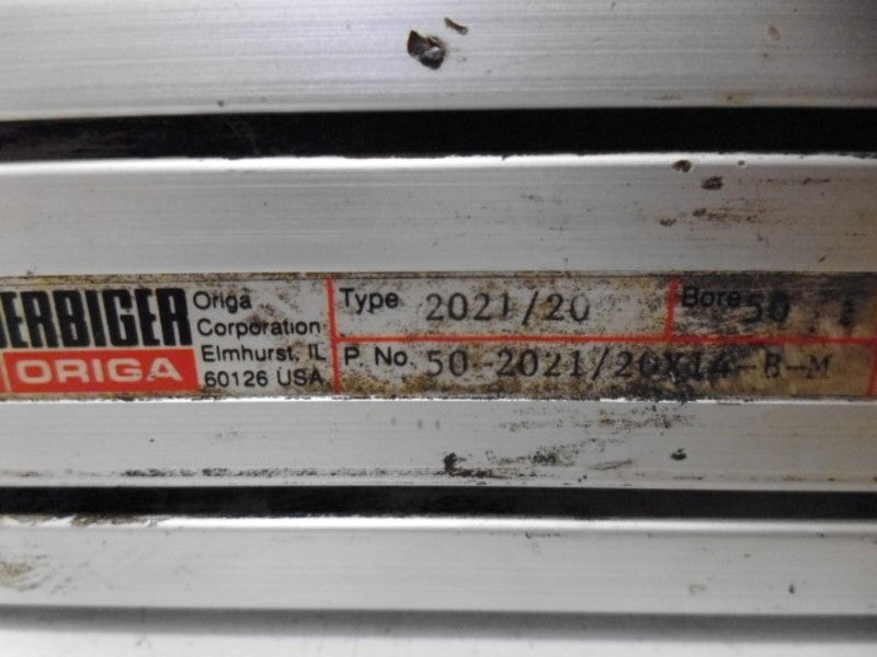 HOERBIGER 50-2021/20X14-B-M AIR CYLINDER BORE 50 STROKE 14"  UNMP