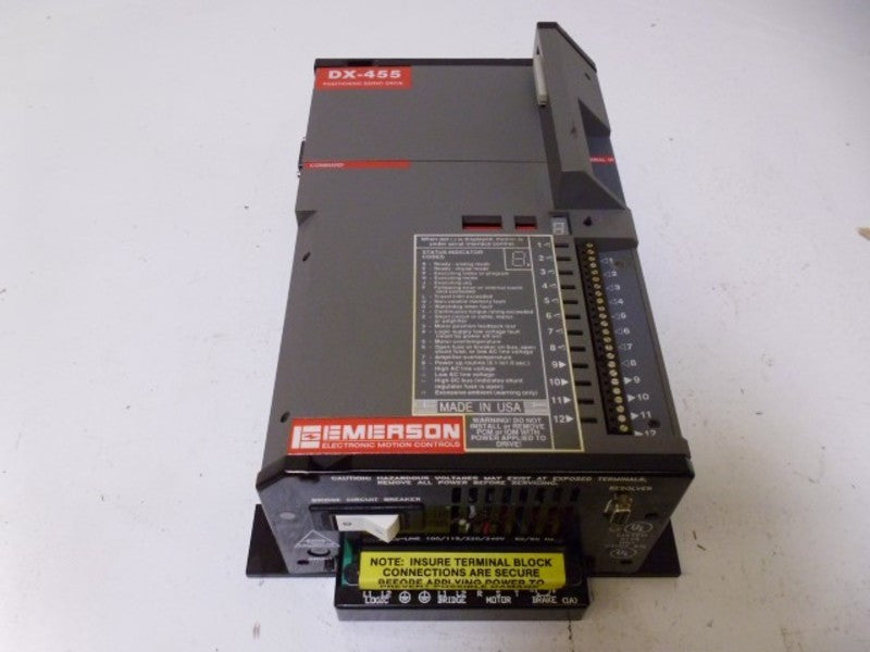 EMERSON DXA-455 SERVO DRIVE 960096-01  NSNP