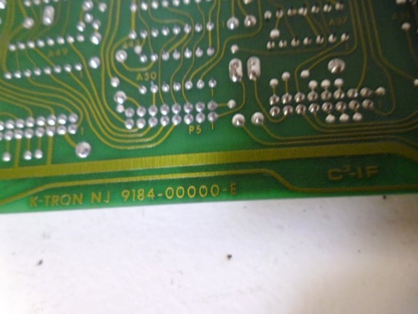 K-TRON 9184-00000-E CIRCUIT BOARD 9191-00000K  NSNP