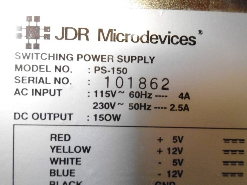 MERIDIAN TECHNOLOGIES PS-150 POWER SUPPLY  NSMP