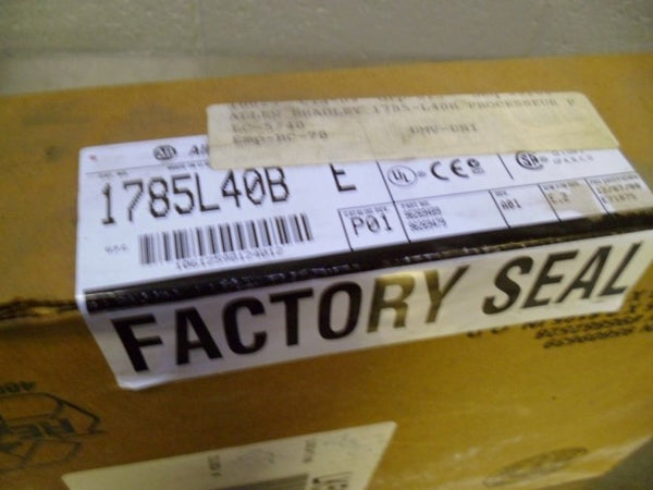 ALLEN BRADLEY 1785-L40B SER. E F/W E.2 DATE: 2000  NSFS