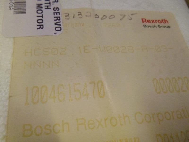REXROTH HCS02.1E-W0028-A-03-NNNN SERVO DRIVE AMPLIFIER * FACTORY SEALED *