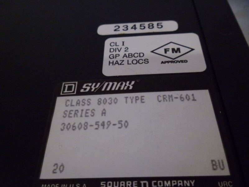 SQUARE D SY/MAX 8030-CRM601 DUAL INTERFACE CONVERTER MODULE  NSMP