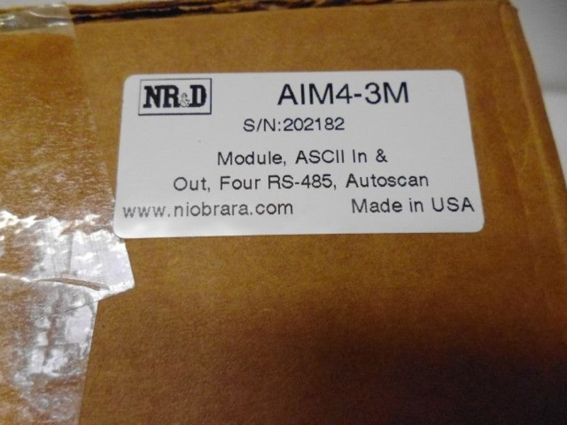 NR&D AIM4-3M ASCII INPUT MODULE  NSMP