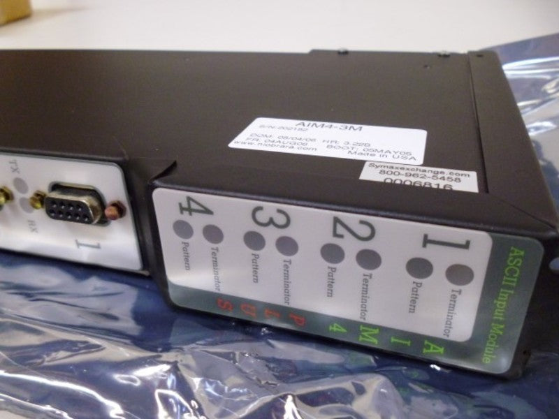 NR&D AIM4-3M ASCII INPUT MODULE  NSMP