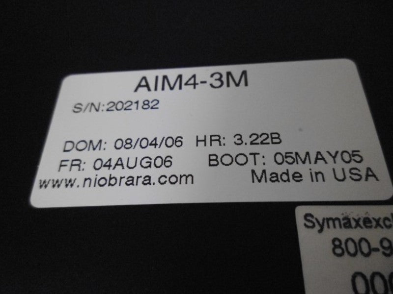 NR&D AIM4-3M ASCII INPUT MODULE  NSMP