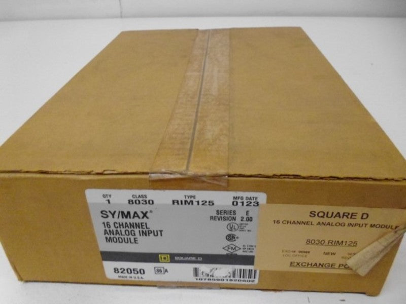 SQUARE D SY/MAX 8030-RIM125  NSFS