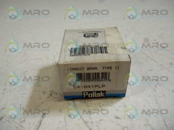 POLLAK 54-641PLP SINGLE POLE THERMO BREAKER  NSMP
