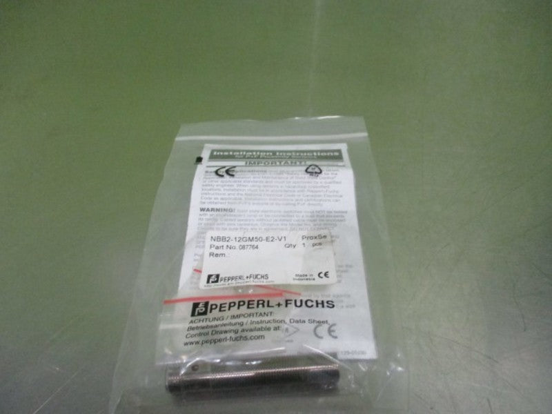 PEPPERL+FUCHS NBB2-12GM50-E2-V1 PROXIMITY SENSOR *NEW IN FACTORY BAG*