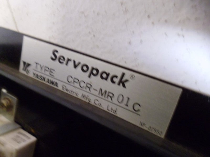 YASKAWA CPCR-MR01C SERVOPACK SERVO DRIVE *USED*