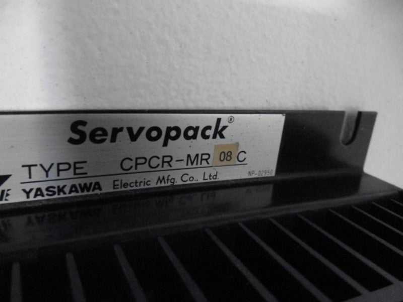 YASKAWA CPCR-MR08C SERVOPACK SERVO DRIVE (REPAIRED) *USED*