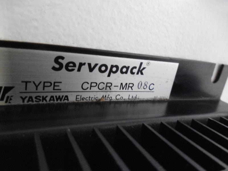 YASKAWA CPCR-MR08C SERVOPACK SERVO DRIVE *USED*