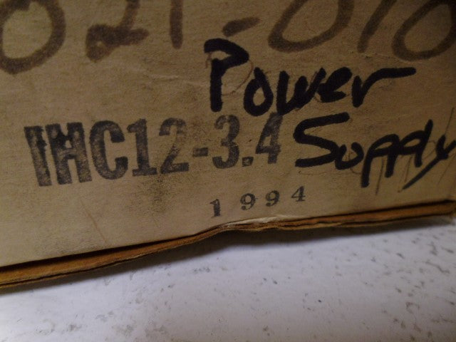 INTERNATIONAL POWER IHC12-3.4 POWER SUPPLY *NEW IN BOX*