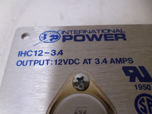 INTERNATIONAL POWER IHC12-3.4 POWER SUPPLY *NEW IN BOX*