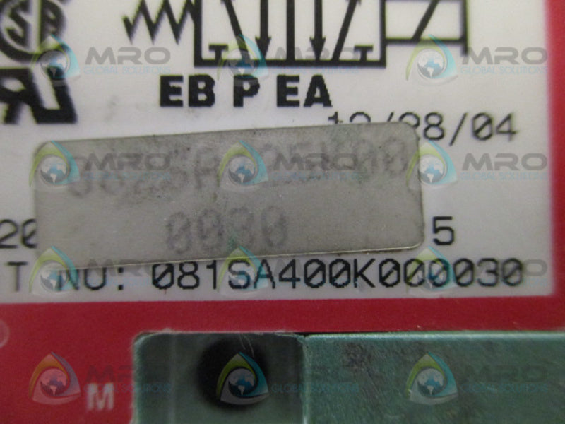 NUMATICS 082SA425K000030 SOLENOID VALVE  UNMP