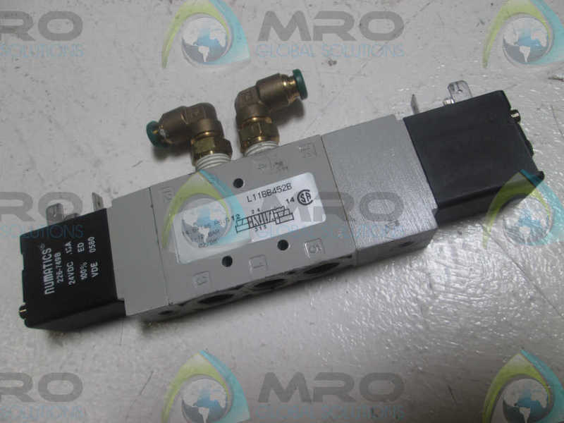 NUMATICS L11BB452 SOLENOID VALVE (AS PICTURED)  UNMP