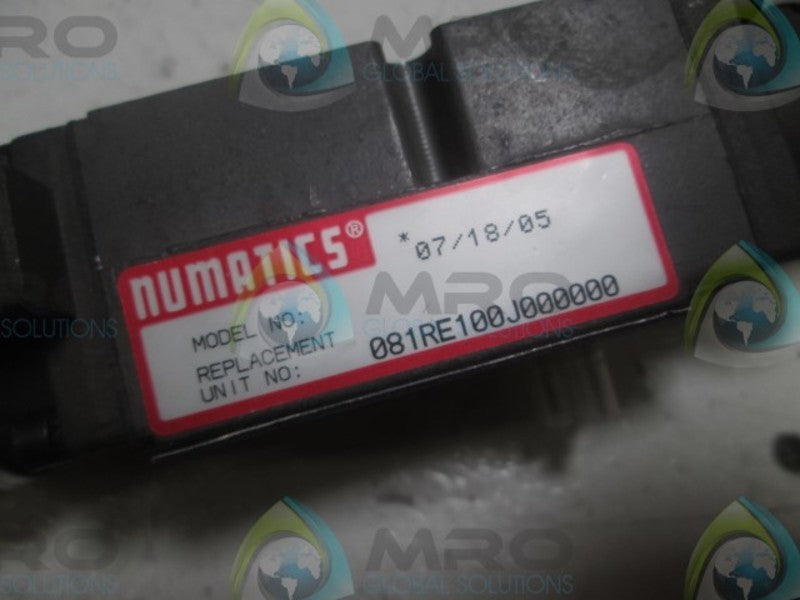 NUMATICS 081RE100J000000 REGULATOR  UNMP