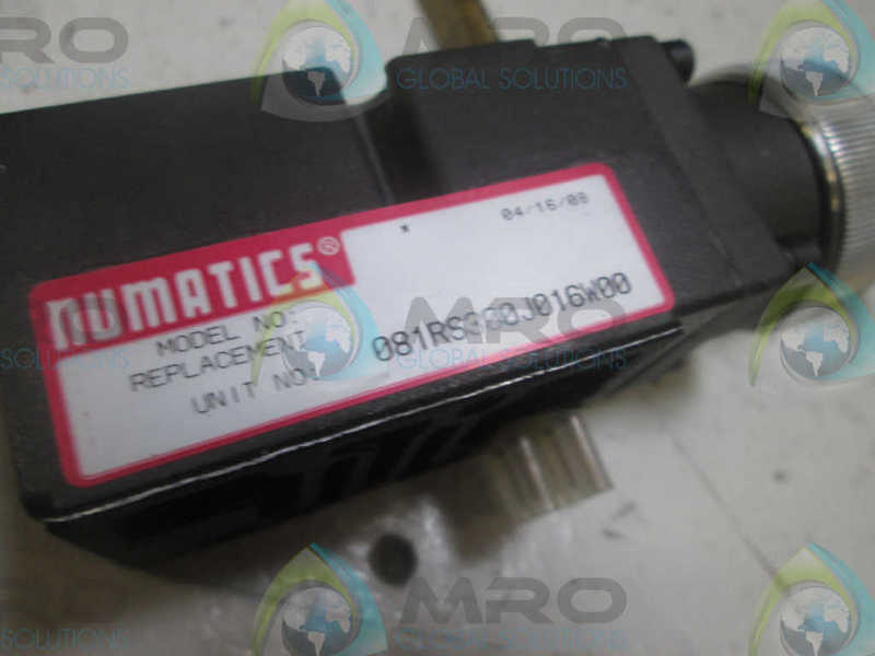 NUMATICS 081RS300J016W00 REGULATOR (AS PICTURED)  UNMP