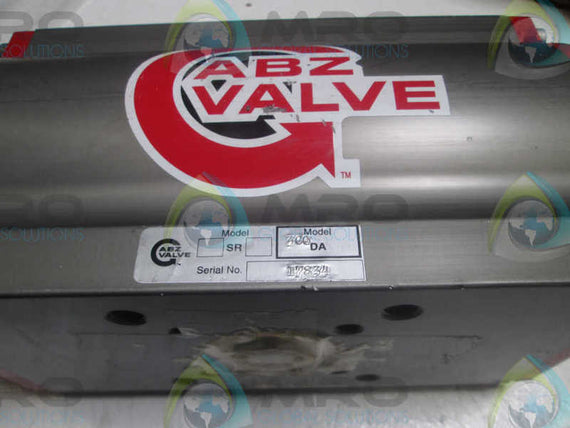 ABZ 300 DA PNEUMATICS VALVE ACTUATOR (AS PICTURED) * USED *