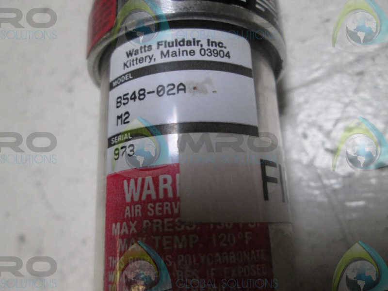 WATTS B548-02AGCM2 FILTER/REGULATOR  UNMP