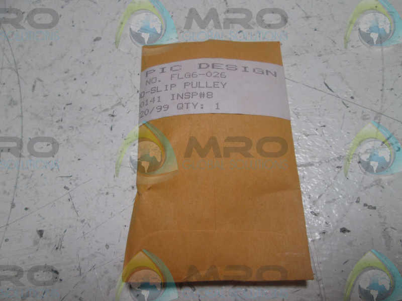 PIC DESIGN FLG6-026 PULLEY  NSNP