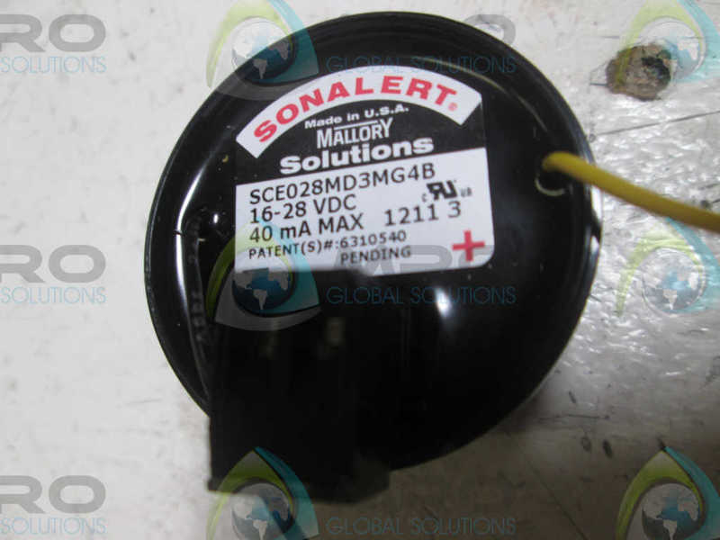 LOT OF 3 MALLORY SCE028MD3MG4B SONALERT  NSMP