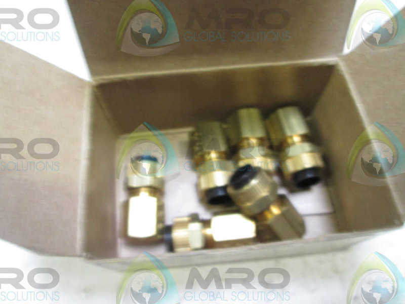 LOT OF 6 PARKER X66P-5-2 FITTINGS  NSMP