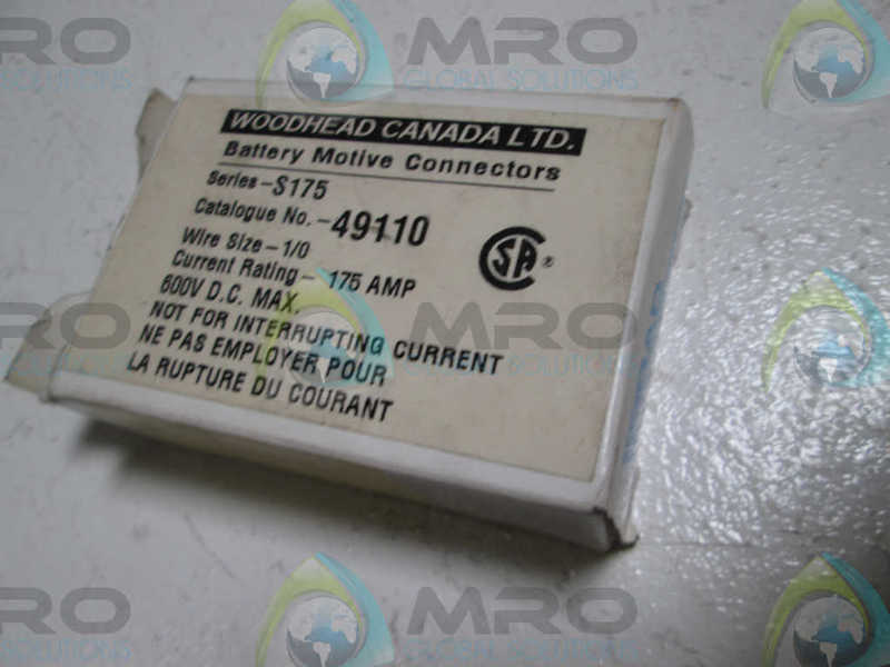 WOODHEAD 49110 POWER CONNECTOR  NSMP
