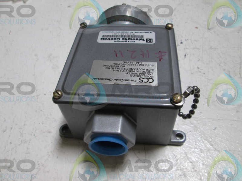 CCS 604VJ1 DUAL SNAP PRESSURE SWITCH  NSNP