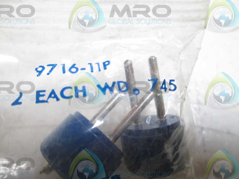 LOT OF 3 AMPHENOL 9716-11P CONNECTOR  NSMP