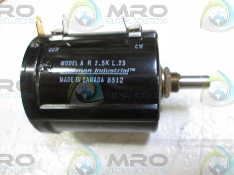 BECKMAN AR 2.5K L.25 POTENTIOMETER  NSMP