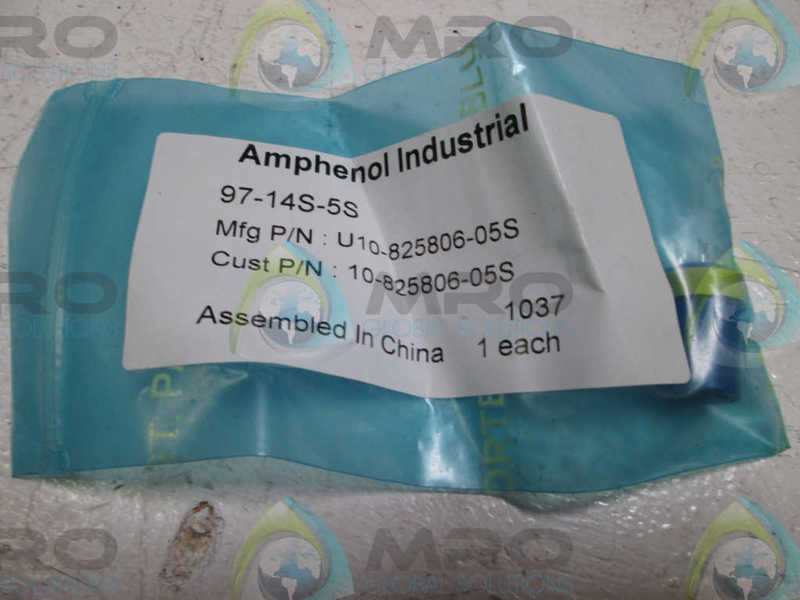 AMPHENOL 97-14S-5S SOLDER TYPE INSERT  NSNP