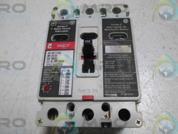 CUTLER HAMMER HMCP150U4S CIRCUIT BREAKER  UNMP