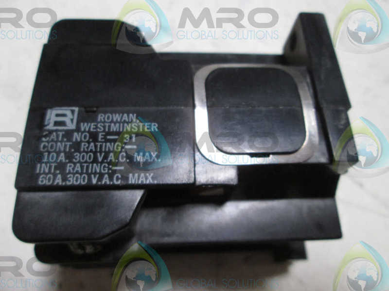 ROWAN E-31 CONTACTOR  UNMP