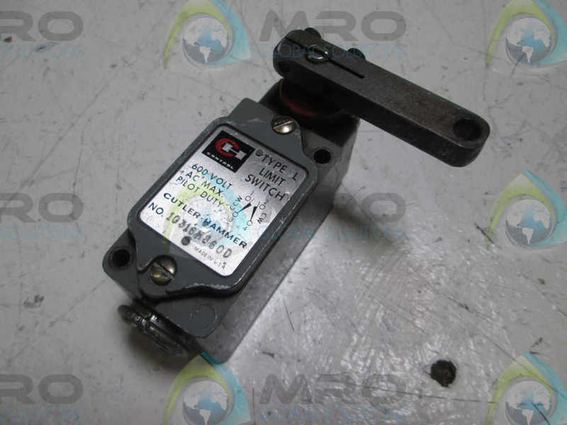 CUTLER HAMMER 10316H860D LIMIT SWITCH  UNMP