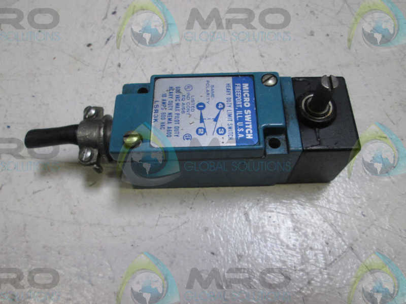 MICRO SWITCH LSR3K LIMIT SWITCH  UNMP
