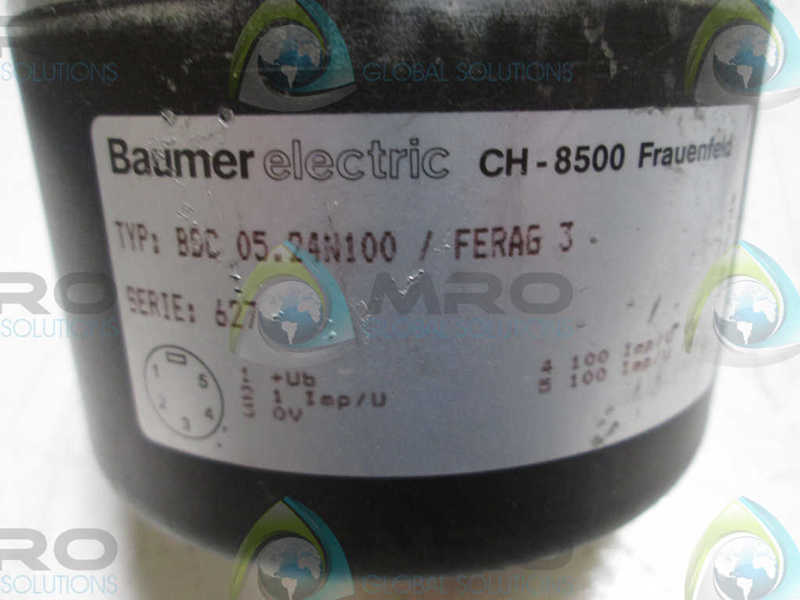 BAUMER BDC05.24N100/FERAG3 100PPR  UNMP