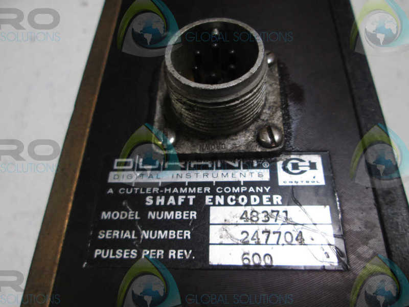 CUTLER HAMMER 247704 SHAFT ENCODER  UNMP