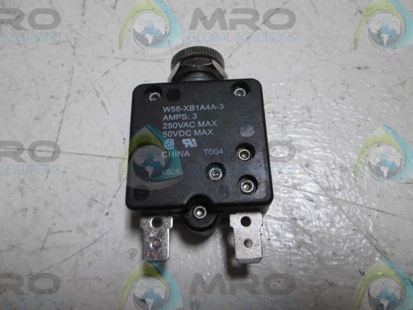 TYCO W58-XB1A4A-3 CIRCUIT BREAKER  NSNP