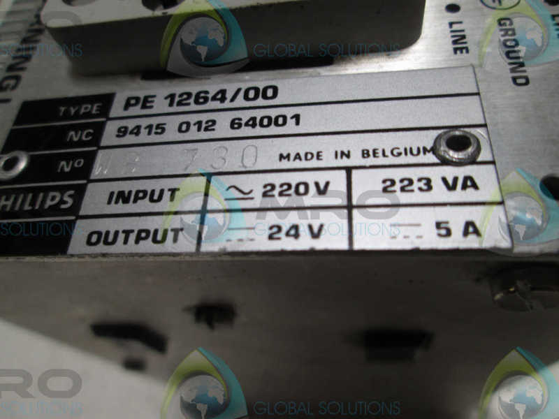 PHILLIPS PE 1264/00 POWER SUPPLY WB730  UNMP