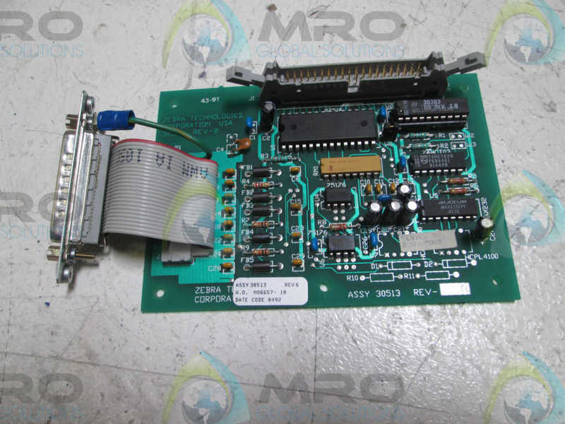 ZEBRA 30512 REV-2  UNMP