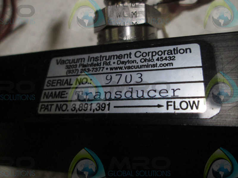 VACUUM INSTRUMENT CORP 9703 TRANSDUCER  UNMP