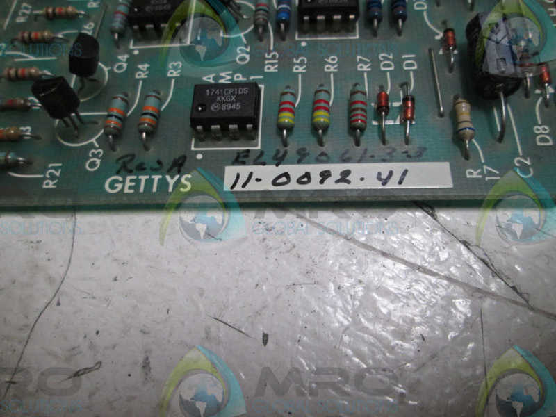 GETTYS 11-0092-41 PC BOARD  UNMP