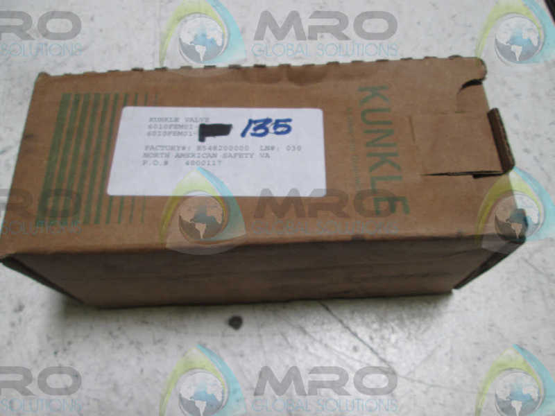 KUNKLE 6010FEM01-KM VALVE  NSMP