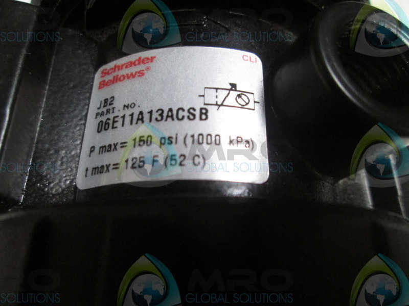 SCHRADER BELLOWS 06E11A13ACSB FILTER REGULATOR  UNMP