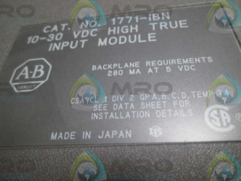 ALLEN BRADLEY 1771-IBN  UNMP