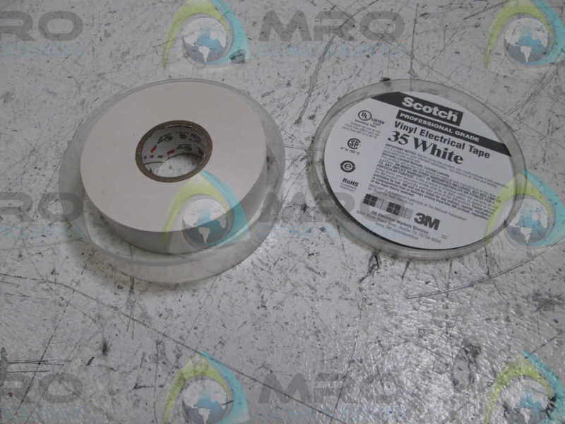 SCOTCH 25 WHITE VINYL TAPE NSNP IN A  NSMP