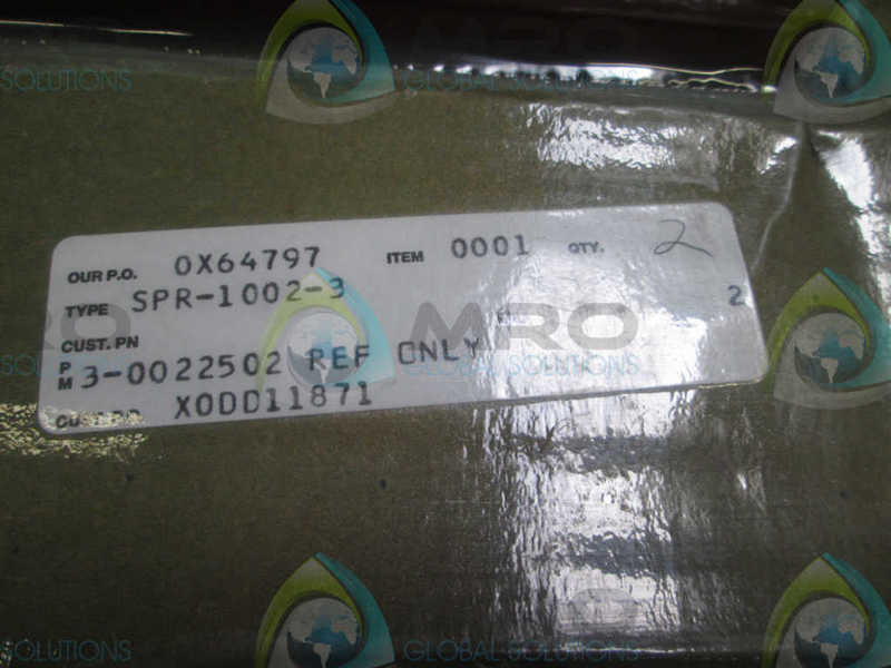 LOT OF 2 VISHAY DALE SPR-1002-3 RESISTOR  NSNP